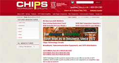 Desktop Screenshot of chipstech.com